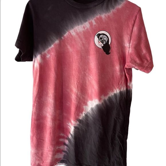 Never Made Half Face Tie-Dye Tee - Picture 3 of 6